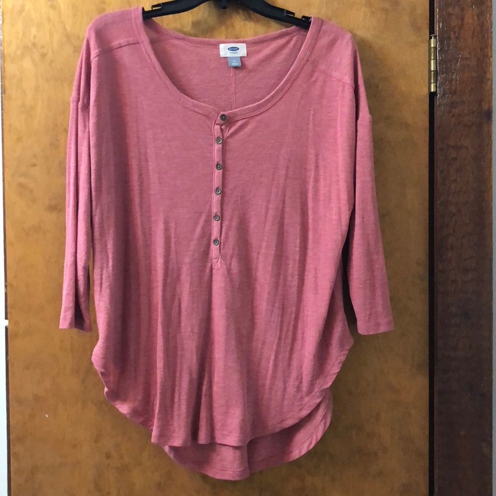 Half Button Top